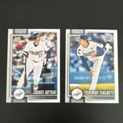 ショウヘイ・オオタニ & ヤマモト・ヨシノブ トレーディングカード