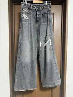diesel d-riseダメージワイドデニム 28/30 d-rise