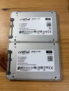 Crucial 500GB SSD 2枚