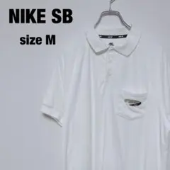 NIKE SB ポロシャツ タオル生地 パイル生地 Mサイズ ホワイトのサムネイル