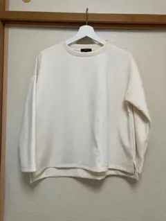 COMME CA ISM アイボリー スウェット M