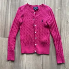 ［お値下げ‼️］Polo Ralph Lauren ピンクカーディガン