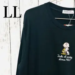 【スヌーピー】LLサイズ　長袖　tシャツ メンズ