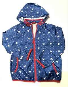 ミッキー・ドット柄ウインドブレーカー（130cm）