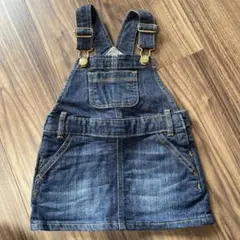 GAP ギャップ デニム ジャンパースカート