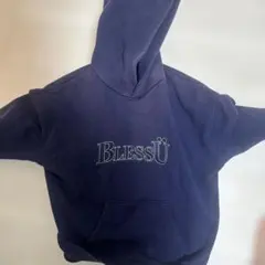 self様専用】 BlessU ネイビー フード付きパーカー Sサイズ - メルカリ