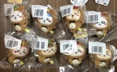 【新品】8個 ちいかわ C賞ぜったいたぬきなマスコット たぬきだもんくじ コンプ