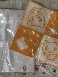 CO-OP ハンドタオル　コーすけ　 今治　ピンク　ハンドタオル　2枚組