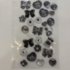 【正規品】ボンボンドロップシール　ブラックリボン　おすそ分け