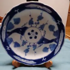 【再値下げ】アンティーク大正？昭和？梅松絵皿