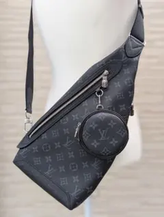 極美品　ルイヴィトン デュオスリングバッグ モノグラム・シャドウ正規品
