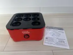 赤い たこ焼き器 8穴 説明書付き　たまごっち一番くじラストワン賞
