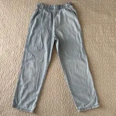 GAP デニム ロングパンツ ライトブルー Lのサムネイル