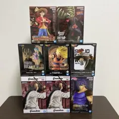 フィギュアまとめ売り　ワンピース　ナルト　ドラゴンボール　ジョジョの奇妙な冒険