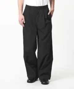 monkey time バックブラッシュド タフタ イージー パンツ