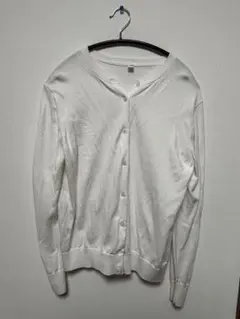 UNIQLO ホワイト カーディガン XL