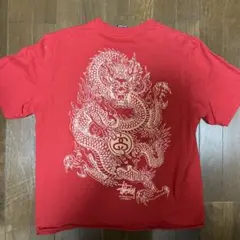 Stüssy ドラゴンプリント Tシャツ Mサイズ