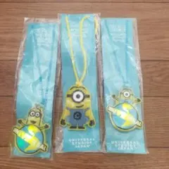 ユニバ　ミニオンズ　光るチャーム　3つセット　ユニバーサル　お土産