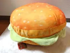 マクドナルド ビックマック ハンバーガー クッション 非売品 レア