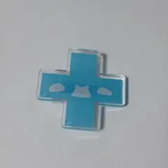 メンダコ 天使の羽 十字 ヘアクリップ 天使界隈 ウィッシュコア 量産型 水色