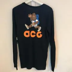 新品日本未発売！ナイキACGイラストロングTシャツS/長袖カットソーNIKE