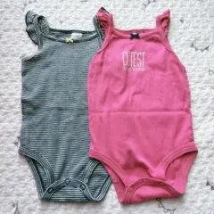 carter's ベビー ロンパース 2枚セット