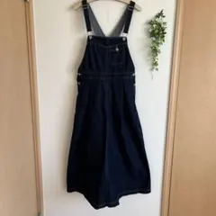 coen コーエン デニム ジャンパースカート サロペット