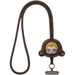 【内袋未開封】Skull Panda Phone Lanyard ブラウン