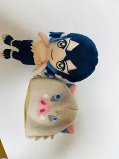 【激レア】鬼滅の刃 嘴平伊之助 ぬいぐるみ(服セット) スケルトン入り　20cm 鬼滅の刃 嘴平伊之助 ぬいぐるみ(服セット)20cm スケルトン入り - メルカリ