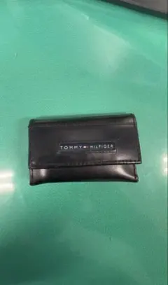 TOMMY HILFIGER キーケース ブラック レザー 6連のサムネイル