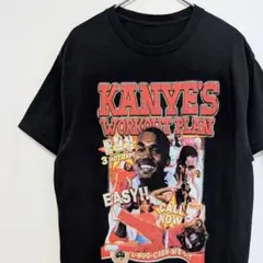 カニエ・ウェスト Kanye West Workout Plan ラップTシャツのサムネイル