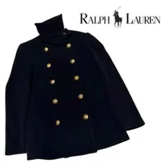 ★美品★ RALPH LAUREN ラルフローレン カシミヤ混 Pコート