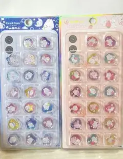 国内正規品　キラコロおはじきシール　カミオジャパン　しゅがのん&ふぁみい