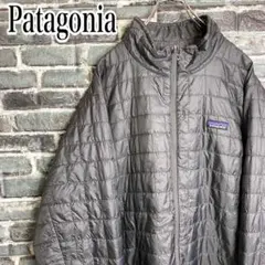 パタゴニア ナノパフジャケット 古着 ライトダウン 中綿 2XL アウトドア