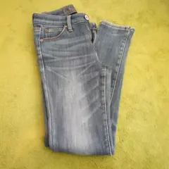 CLOSSHI PREMIUM スキニーデニム ライトブルー　裏起毛　61