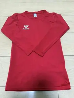 hummel /長袖インナー/140cm /レッド/赤/ジュニア/サッカー