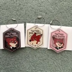 オーマイカフェ　ズートピア　アクリルキーホルダー