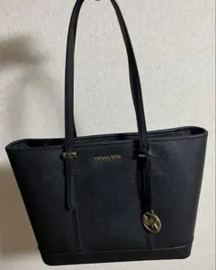 【美品】MICHAEL KORS ブラック トートバッグ