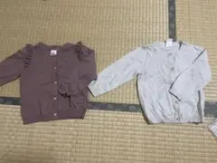【未使用】コットンカーディガン 2枚セット