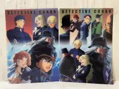 名探偵コナン　黒鉄の魚影　くら寿司　クリアポスター