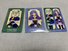 アイカツ！アトレ秋葉原　特典　東堂ユリカ　氷上スミレ