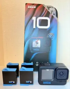 豪華セット★GoPro HERO10 Black予備含バッテリー4個、アクセサリ