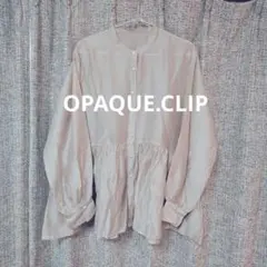 OPAQUE.CLIPシャツブラウス　Lsizeのサムネイル
