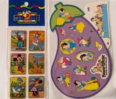 1990年頃　台湾ディズニー　ステッカー✕2　ミッキーマウス　ドナルド等　新品