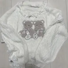 LIZLISA リズリサ twin bears ニット