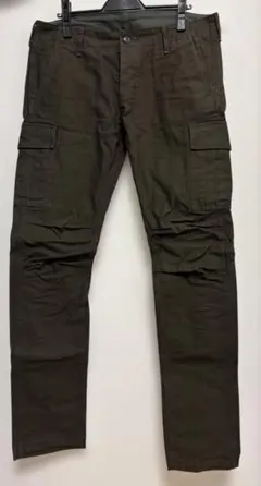 【日本製】wjkスキニーカーゴパンツ ダークカーキ ct73 sizeLのサムネイル