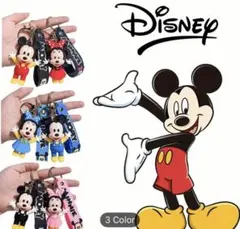 ミッキー ミニー シリコンストラップ 2個セット