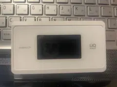 UQ WiMAX 2+対応のNEC製モバイルルーターWX06本体