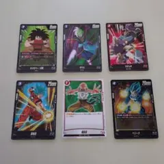 ドラゴンボール フュージョンワールド カード 6枚セット パラレル SR