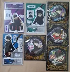 呪術廻戦 バースデイ ジオラマフィギュア 缶バッジ 伏黒恵 バースデー